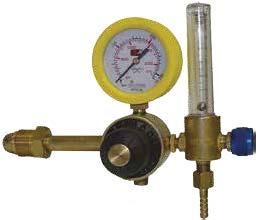 0011 Gas regulator FLOWMETER TECHNICAL DATA GAS Ar -
