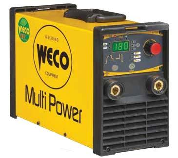 Multipower 184 POWER FACTOR CORRECTOR 1 x 115Vac / 1 x 230Vac Multipower 184 is an advanced inverter Power Source characterized by robust and reliable industrial construction.