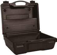 Suitcase 01 ABS BLACK TECHNICAL DATA 400 x 370 x 220mm MACHINE Suitcase 01