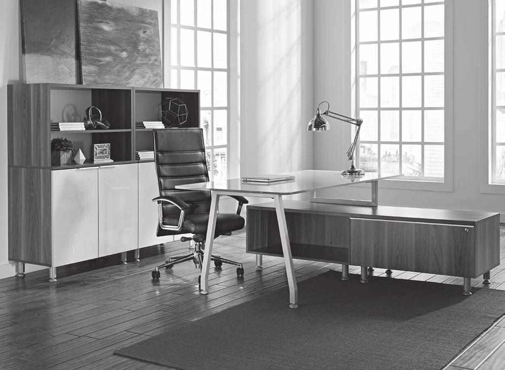 Inigo LAMINATE COLLECTION 7011 Smoke 7012 Bourbon Finishes Modern design for any office. Contemporize your office with Inigo s minimal, modern design.