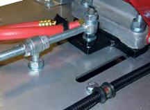 Quick Belt Tensioning Provides fast and accurate belt tensioning.