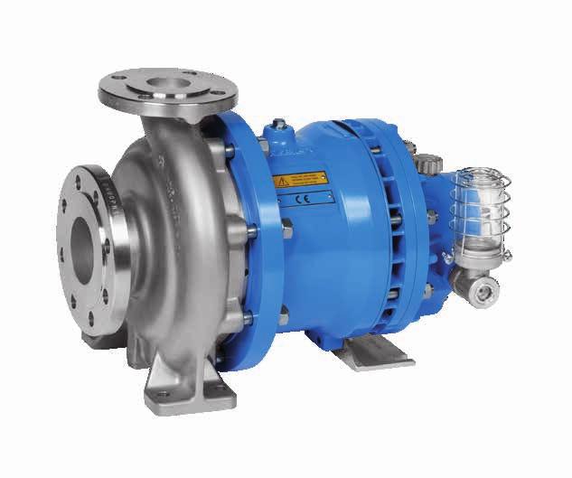 14 PRODUCT RANG PUMPS PRODUCT RANG PUMPS 15 CNTRIFUGAL PUMP WITH MAGNT DRIV SRIS SLM NV According DIN N ISO 2858 DIN N ISO 15783 Chemical Industry Petrochemical Industry Refrigeration and Heat