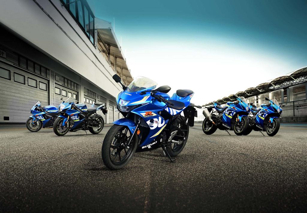 A GSX-R to Revolutionize The Lightweight Class The Suzuki GSX-R line has defined sportbike performance for over 30 years, with more than a million sold worldwide.