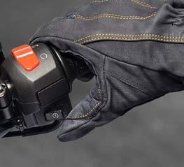 convenient key-less ignition system, and the rider can start the engine as long as the compact key is