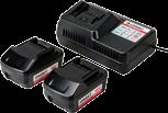 battery pack 18 V Battery level & Torque setting LED indicator 3-Speed / Torque setting button Battery level