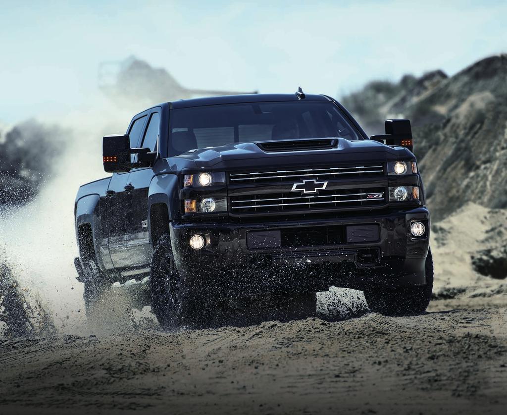 SPECIAL EDITIONS Available Midnight Edition, which includes the Z71 Off-Road Package.
