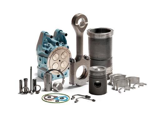 Overview of Products and Services ENGINE PARTS: Main components such as Crankshaft, Block, Bedplate, Cylinder Cover, Connecting Rod, Liner, Piston, Fuel Pump, Valve Spindle, Seat, Aux. Pumps etc.