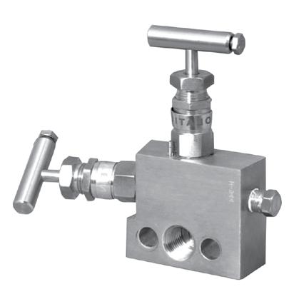 Gauge Pressure Manifold Valves - EH79 TWO VALVE MANIFOLD: DIRECT MOUNT The EH79 offers the same function as the EM50 but in a more compact, lighter weight package for your flanged gauge pressure