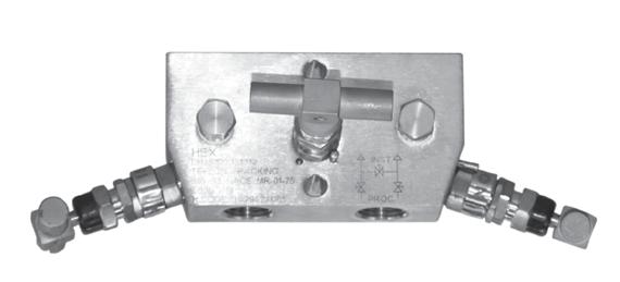 Differential Pressure Manifold Valves - EH35 THREE VALVE MANIFOLD: REMOTE MOUNT, THREADED The EH35 is a general purpose instrument manifold designed for connecting differential pressure transmitters
