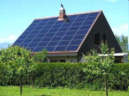 Solar cells (photovoltaics) Solar cells convert the energy in sunlight directly into