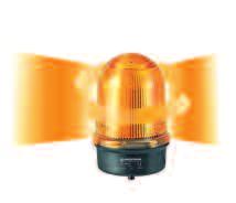 280 LED Rotating Beacon NEW Extremely high light intensity up to 70 cd Wear-free thanks to the absence of any moving mechanical components Intensive rotating signal effect with low power