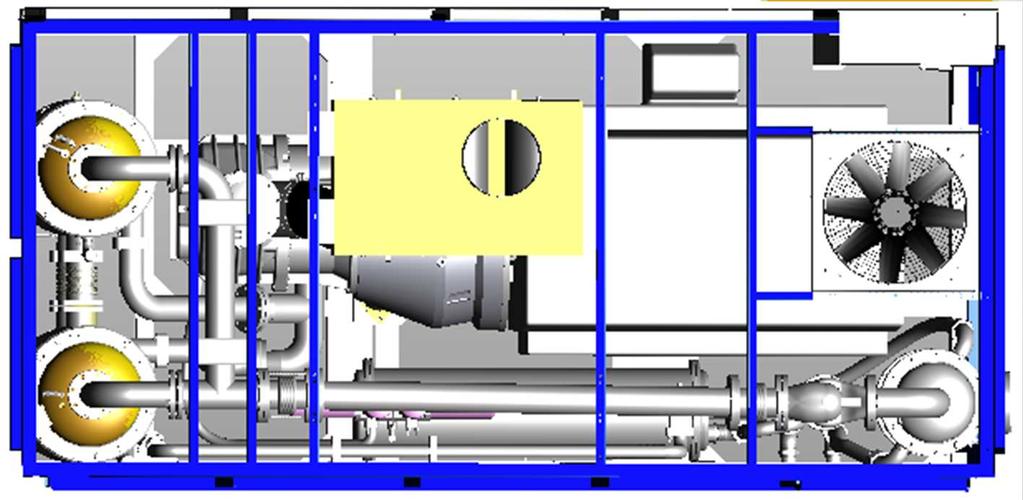 Compressor Layout (3/4) top view Description 15 Electrical cubicle