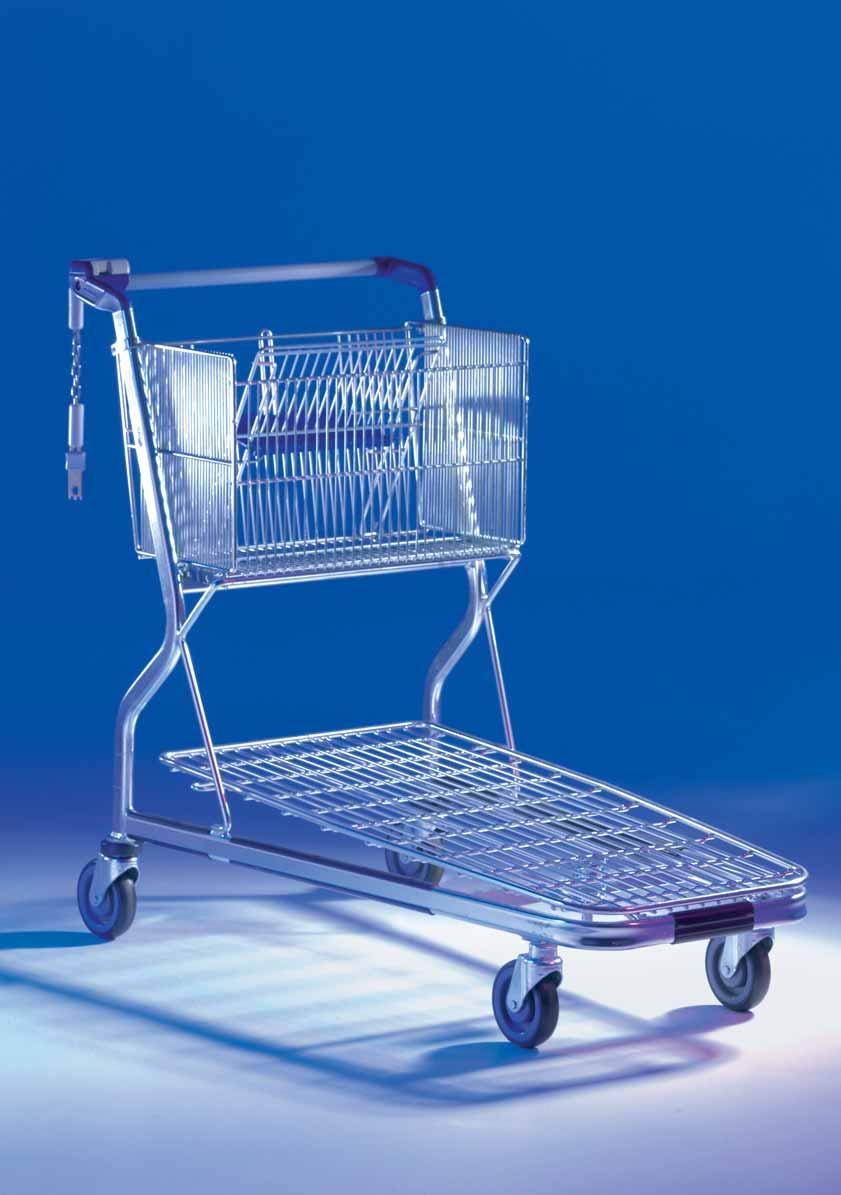 MUC 400 Large platform, generous basket and clever details are impressive features of the Multi- Cart 400 range.
