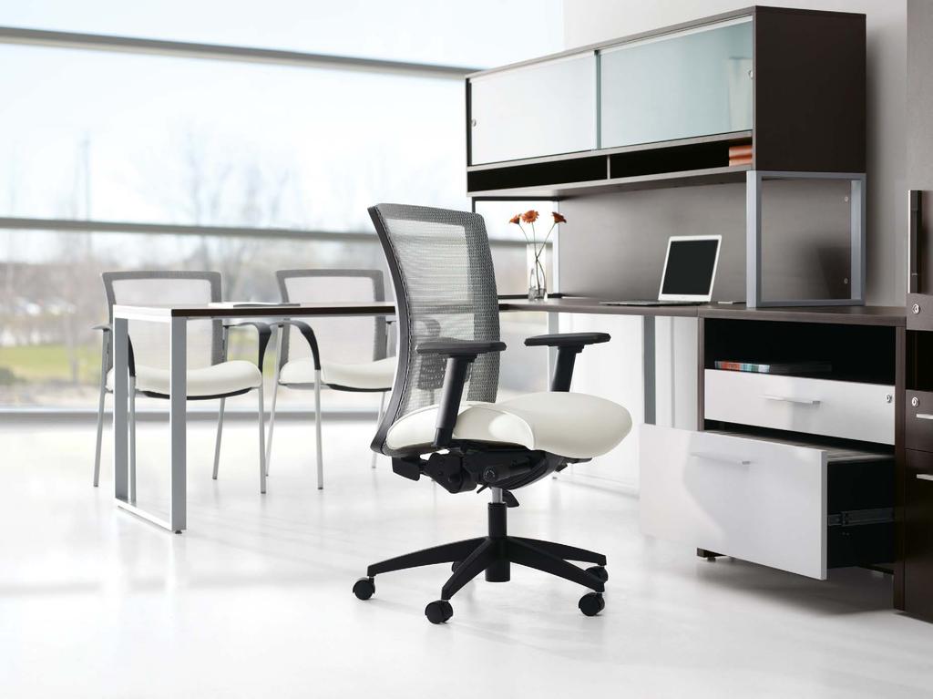 Vion, a better workday Vion is no ordinary office chair.