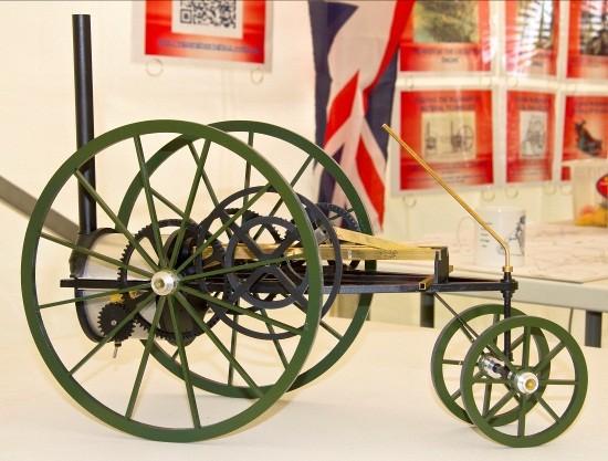 Research into the Steam Carriage lead to the manufacture