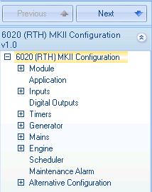 Editing the Configuration 2 EDITING THE CONFIGURATION This menu allows module configuration, to change the function of Inputs, Outputs and LED s, system