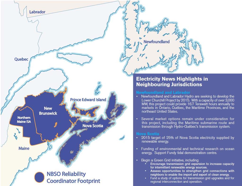 CEF Fund: The Atlantic Power Shift Project The Maritimes: World class wind regime but limited grid balancing resources. Current generation is mainly fossil fuel based.