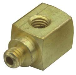 593 Use: May be used as a miniature manifold, or L or T fitting by plugging unused ports with screw plug 11755.