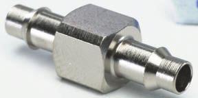 The electroless nickel Electroless nickel plating plating of Minimatic slip-on fittings provides corrosion