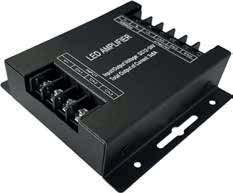 Controllers RGB DATA REPEATER CHANNELS 12/24V 24V Input: 12/24V Output: * 8 Ampère Power: *