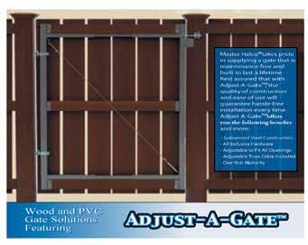 36-60 W (6 or Taller) 32084 Wood Gate Kit Fits 60-96 W 4 or 5 H 40258 Wood Gate Kit Fits 60-96 W (6 or Taller) 32083 Vinyl Gate Kit