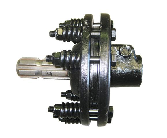 as this example (4) (2) CONNECTING THE PTO DRIVE Slide the slip clutch onto the tractor s PTO splined shaft (3) Secure it in