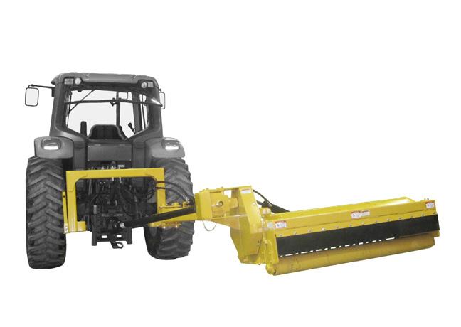 GETTING STARTED MACHINE REQUIREMENTS Diamond s Rear Swing Flail must be used on a tractor with a minimum weight of 9500lbs (4310kg) (sans weights), equipped with a category II 3-Point hitch, and a