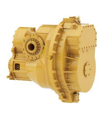 higher torque multiplication, and ease of operation. Planetary Powershift Transmission Three speeds forward and three speeds reverse, utilizing large diameter, high-capacity, oil-cooled clutches.