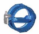 Centric with fixed liner Double flanged short DN50-2000 various actuators Series 75/21 Butterfly valve Centric with fixed liner Double flanged long DN50-1500 various actuators Series 820/00 Butterfly