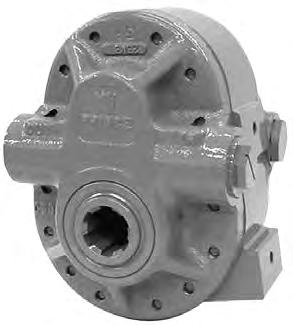 PRCE PTO HYDRAULIC PUMPS Up to 40 gallons per minute and up to 2250 psi UNIQUE FEATURES: Self-adjusting wear plates on both sides of the gears. Proper size hose adapters are provided for inlet ports.