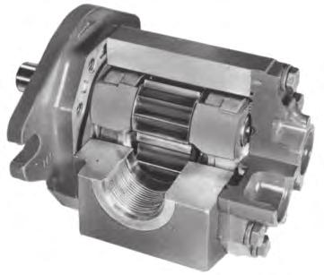 SP SERIES HYDRAULIC GEAR PUMP OUTSTANDG FEATURES Patented Non-Symmetrical Gears The adoption of non-symmetrical gears insures greater power per unit volume compared with pumps of conventional design.