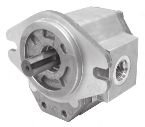SP25 SERIES SAE B FLANGE PUMP MODEL CODE SERIES NO DISPLACEMENT CODE (CC/REV) PORT LOCATION A-SIDE LET AND OUTLET D-REAR LET AND OUTLET C-BOTH SIDE AND REAR LET AND OUTLET, STEEL PLUGS E-BOTH SIDE