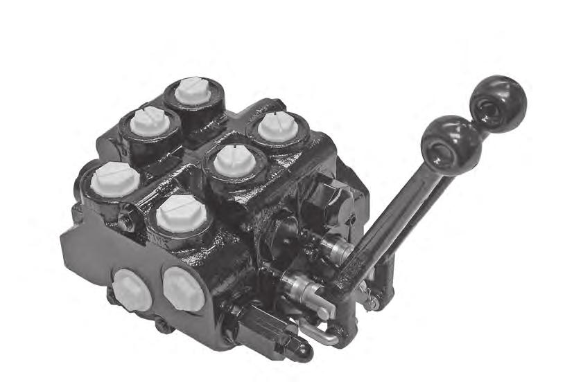 Directional Control Valves SECTIONAL BODY Series 20 CATV 3-10-18-01 STANDARD FEATURES 1-10 Work Sections Extra Fine Spool Metering Power Beyond Capability Reversible Handle Load Checks on Each Work