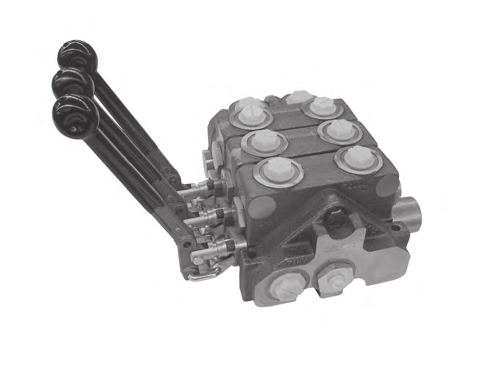 Directional Control Valves LOAD SENSE SECTIONS NEED NEW PIC Series 20 STANDARD FEATURES Extended Length Notches for Very Fine Metering Low Spool Actuating Forces Machined Internal Lands for Precise