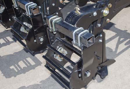 51 cm Fluted Coulters are pre-loaded to 204 kg to handle tough, hard ground conditions