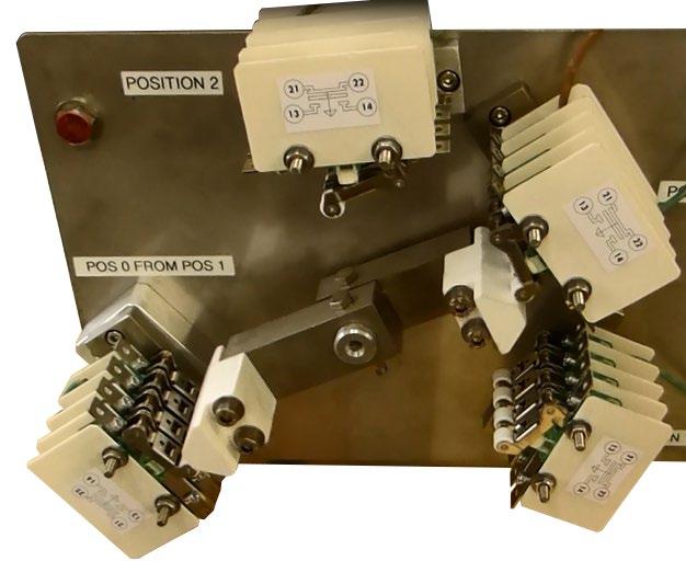 Connection plate adaptation Customized signaling This range can be equipped with micro switches offering 10 Amp under