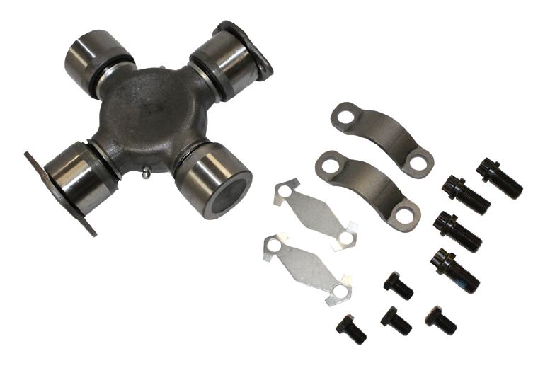 9 Drivetrain Driveshaft Full & Half Round U-joint Kits U-Joints are case hardended for long life and durability. All products manufactured and tested to OEM specifications for quality control.