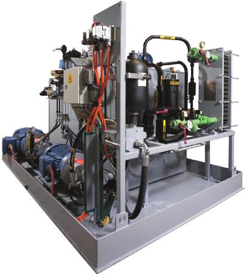ENGINEERED HYDRAULIC SYSTEMS: Power Units Manifolds Filter Carts Proportional/Servo Control Custom Fill Stations ENGINEERED PNEUMATIC SYSTEMS: Manifold Assemblies Custom Air Control Panels