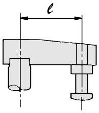 To fabricate a clamp arm, make sure that the allowable bending moment and the inertial moment will be within the specified range.