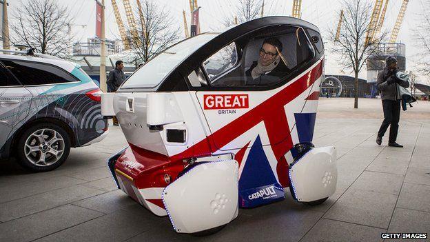 Smaller self driving pods RDM is a British driverless