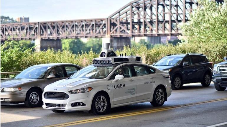 Uber Driverless Testing, Pittsburgh Pilot of driverless vehicles with