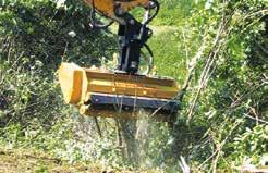 Flow of the hydraulic circuit SEPPI M. always recommends an independent hydraulic circuit for the mulcher with a constant and sufficient flow. This can be achieved by the following means: 1.