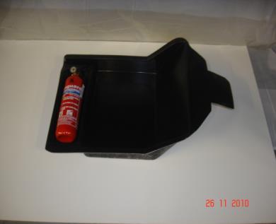 Navigators Foot Rest With built in holder for Fire Extinguisher Not included 95.