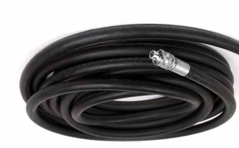 AIR SUPPLY HOSES Part Number Models in (mm) Couplers Required Hose, 5/8" X 50' (15 m) w/out couplers ET1032 2.00 (50) ET17241 (1), ET 30319 (1) Hose, 5/8" X 65' (20 m) w/out couplers ET1098 2.
