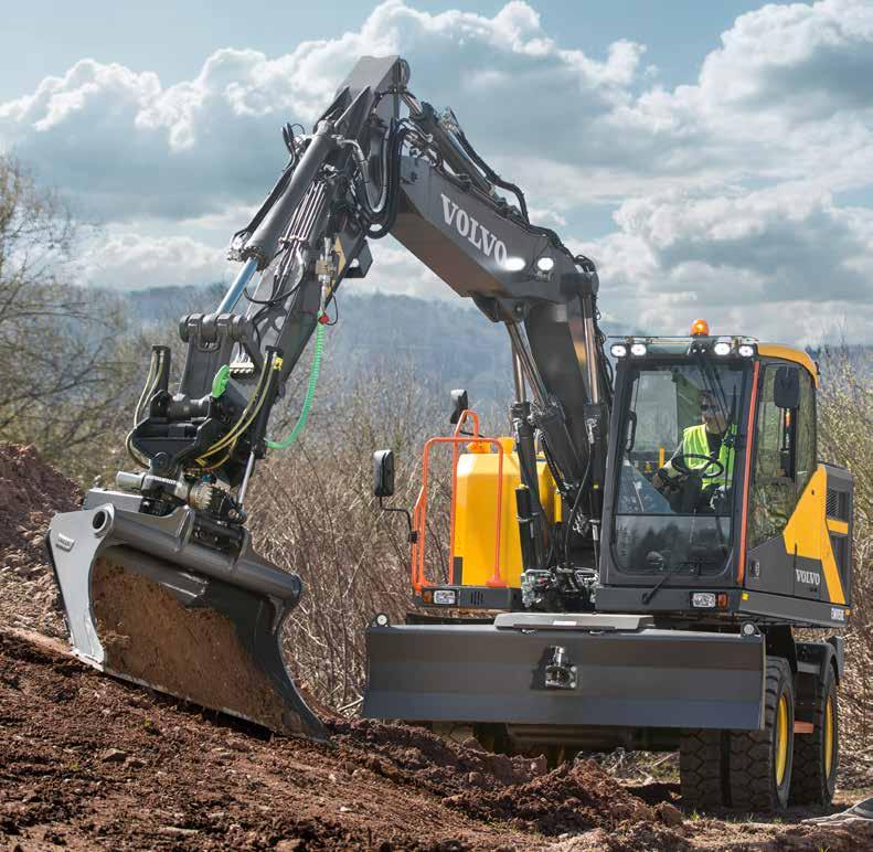 Steelwrist tiltrotator Boost productivity with the Steelwrist tiltrotator, offering ultimate control and reduced fuel consumption.