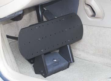 Adjustments can be made for distance, height, and the desired space between pedals.