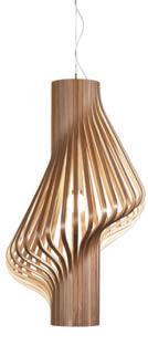 5 millimeters oak or walnut Shade material: Mouth blown glass Shade