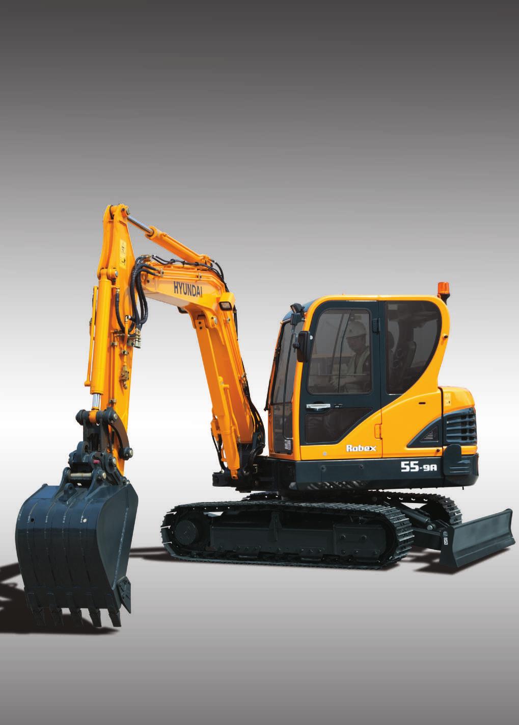 PERFORMANCE 9A Series deliver fast precision by combining smoother hydraulics with wider view and less stress.