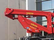 5 t class Highly manoeuvrable thanks to short wheelbase Enables work above buildings WORKMAN BASKET A SPECIALITY The aluminium
