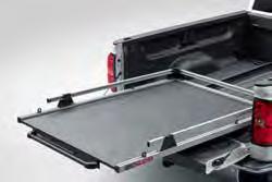 BED EXTENDER BY LUND 3 In Black for 209 Silverado 2500HD and Silverado 3500HD with Standard or Long Bed, P/N 9329335.
